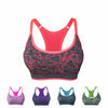 Adjustable Straps Padded Sports Bra