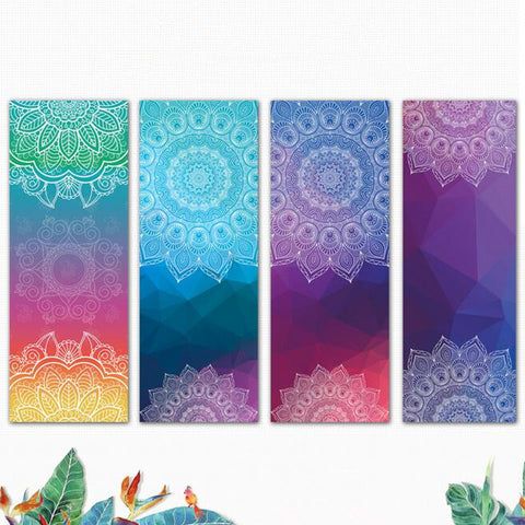 Retro Style Yoga Mat Towel