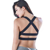 Cross Design Push Up Bra